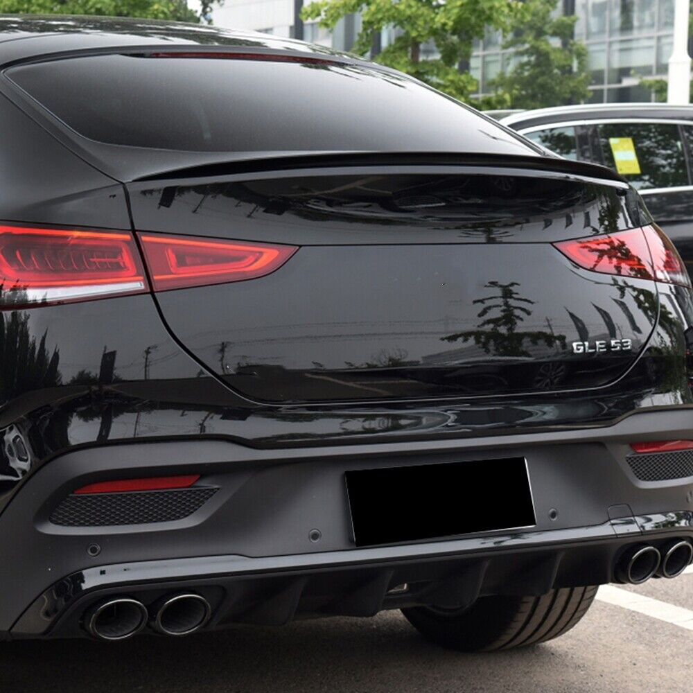 Black Rear Trunk Spoiler Lip fits Benz AMG C167 GLE350 450 GLE53 2020 2021
