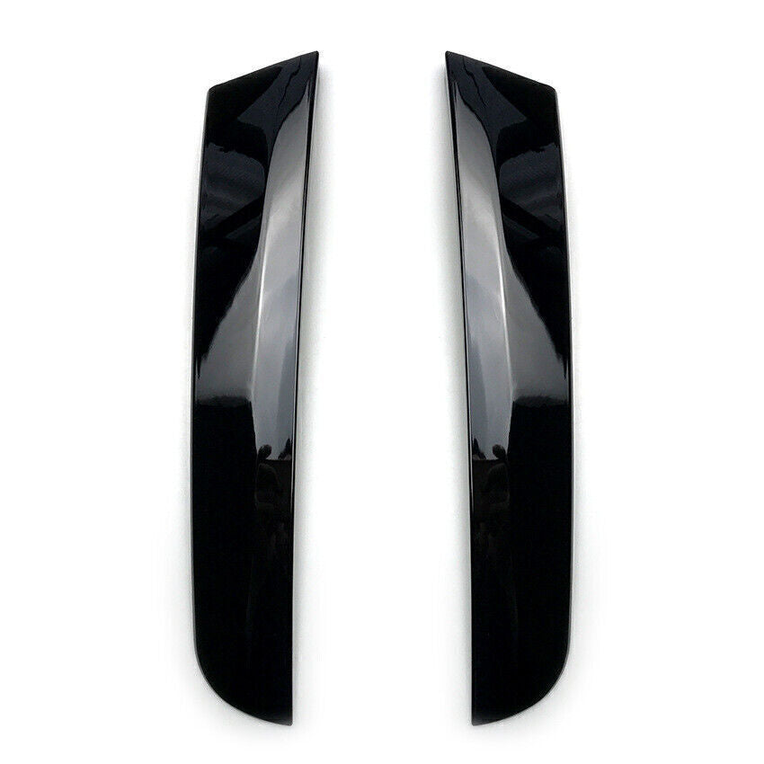 2X Rear Window Side Spoiler Trim Cover Fit fits Nissan Patrol Y62 Gloss Black