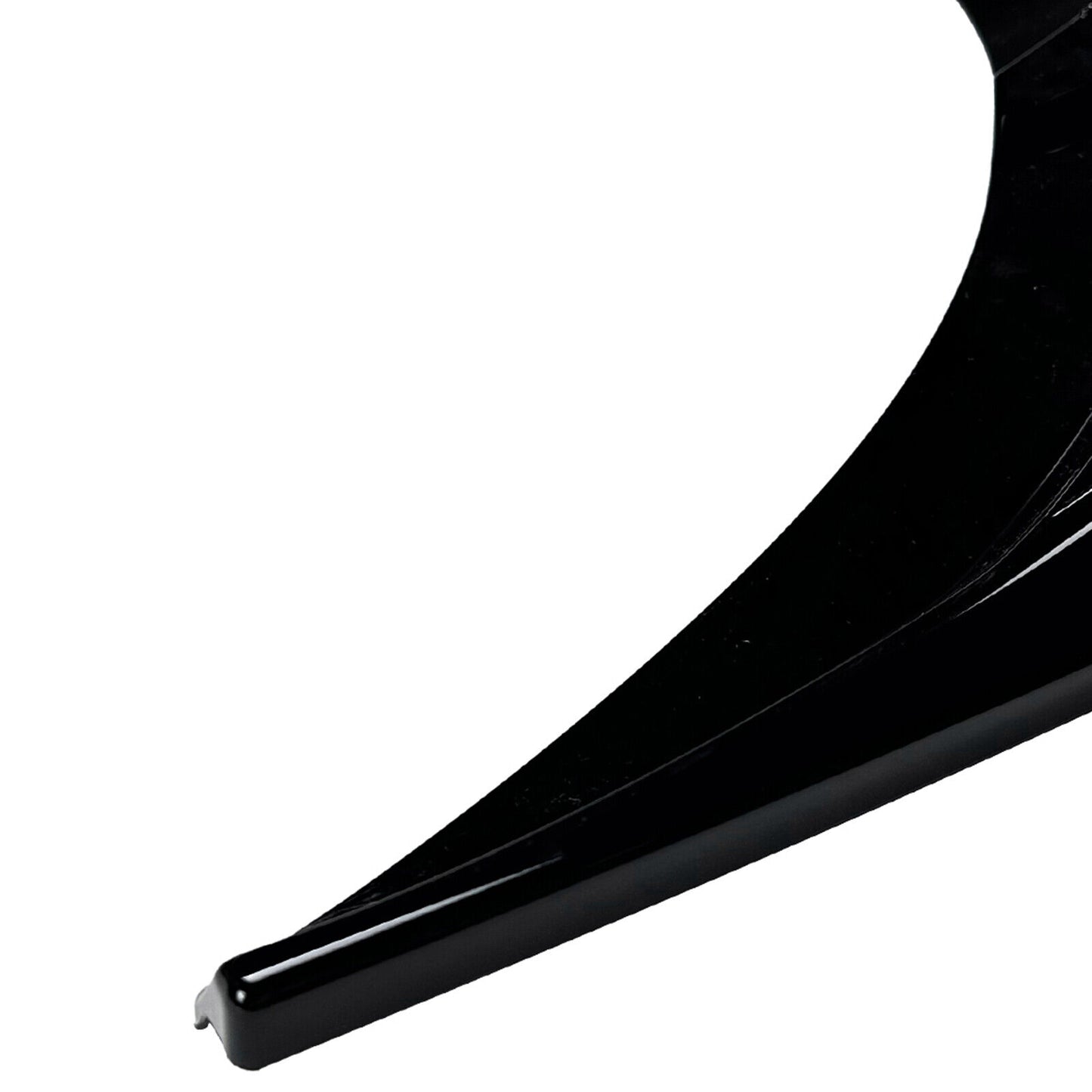 Front Bumper Spoiler Lip Fit fits Audi A4 S4 B9.5 Sline 2020-2024 Gloss Black