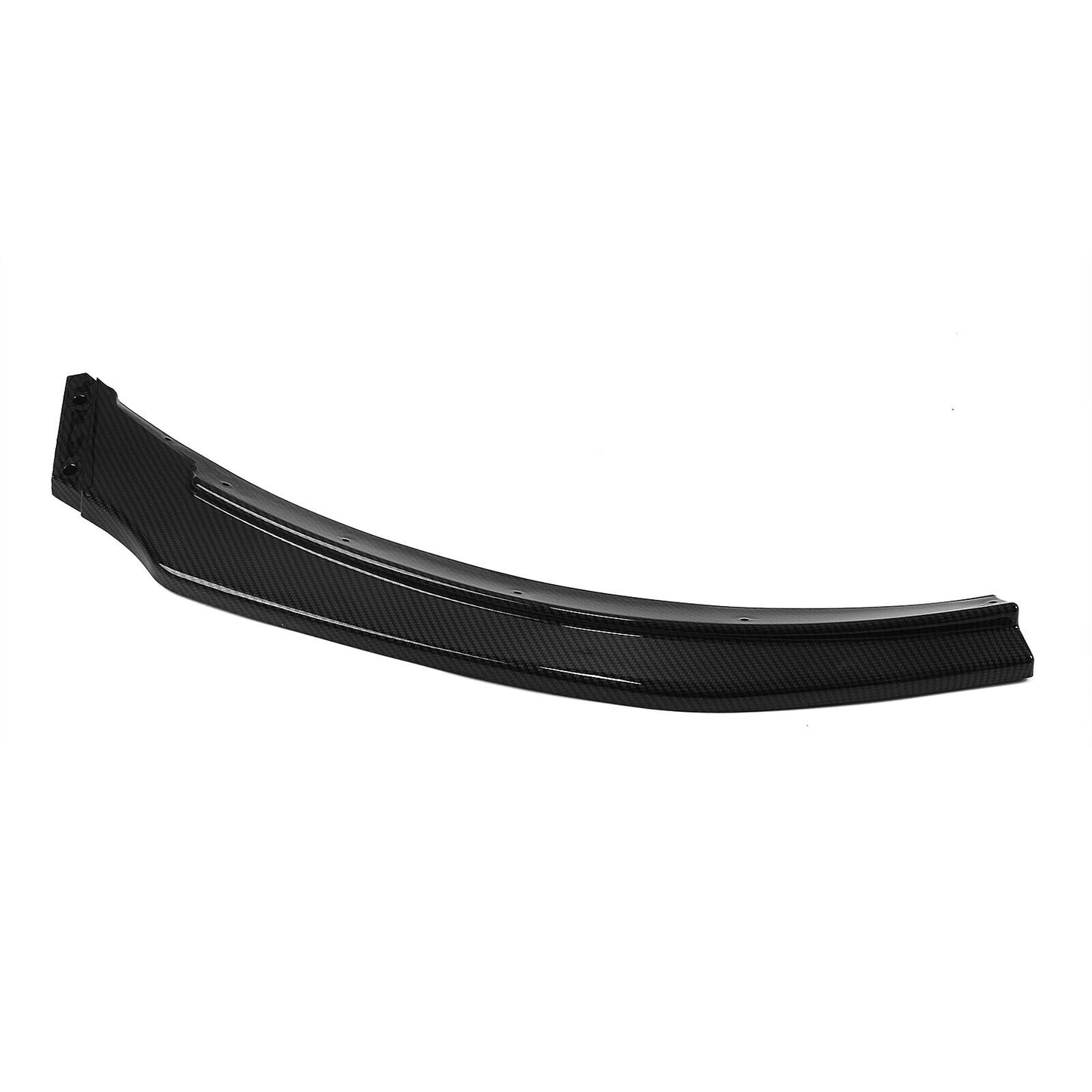 Carbon Fiber Look Front Spoiler Lip Splitter fits Mercedes Benz W117 CLA 17-19