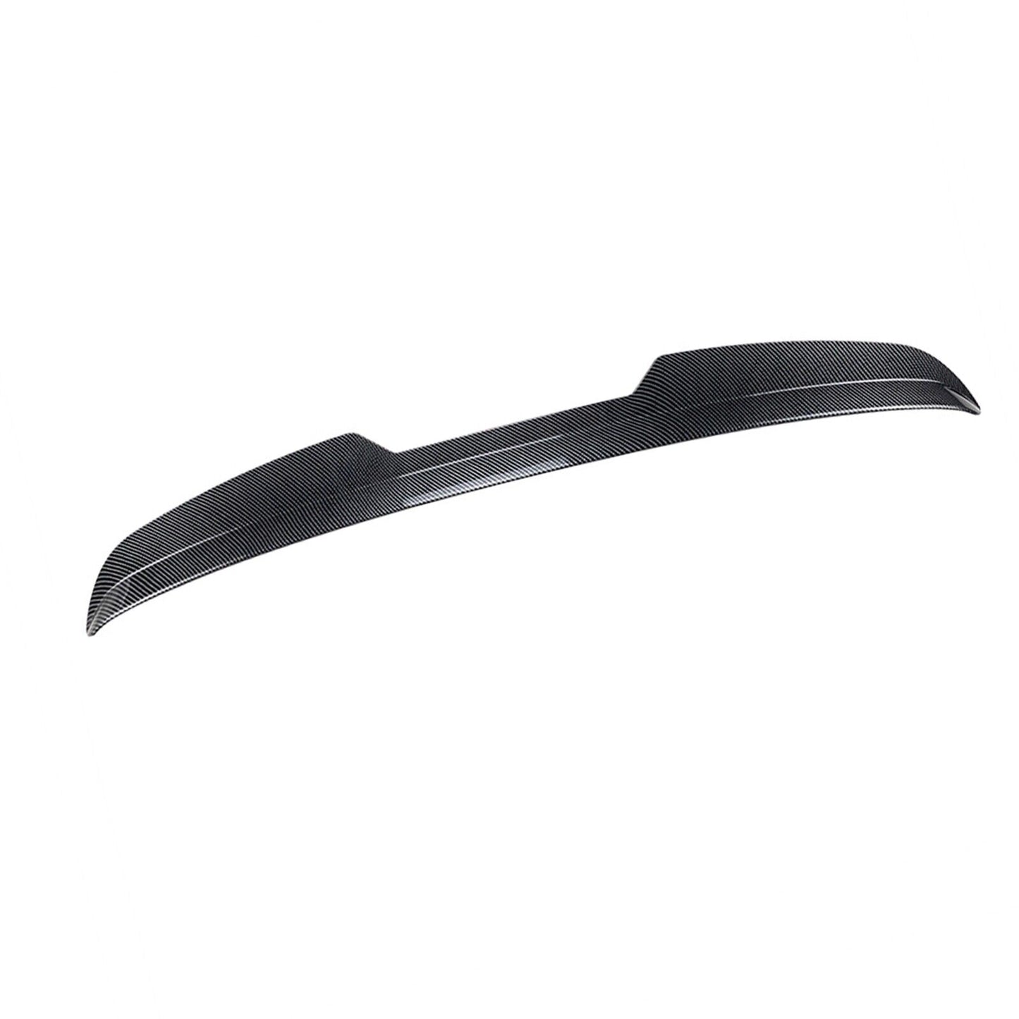 Carbon Fiber Look Rear Trunk Spoiler Lip fits Volkswagen Tiguan R-Line 2017-2023