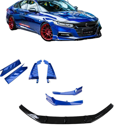 Front & Rear Bumper Spoiler Surround Molding Trim Cover fits Honda Accord 18-20