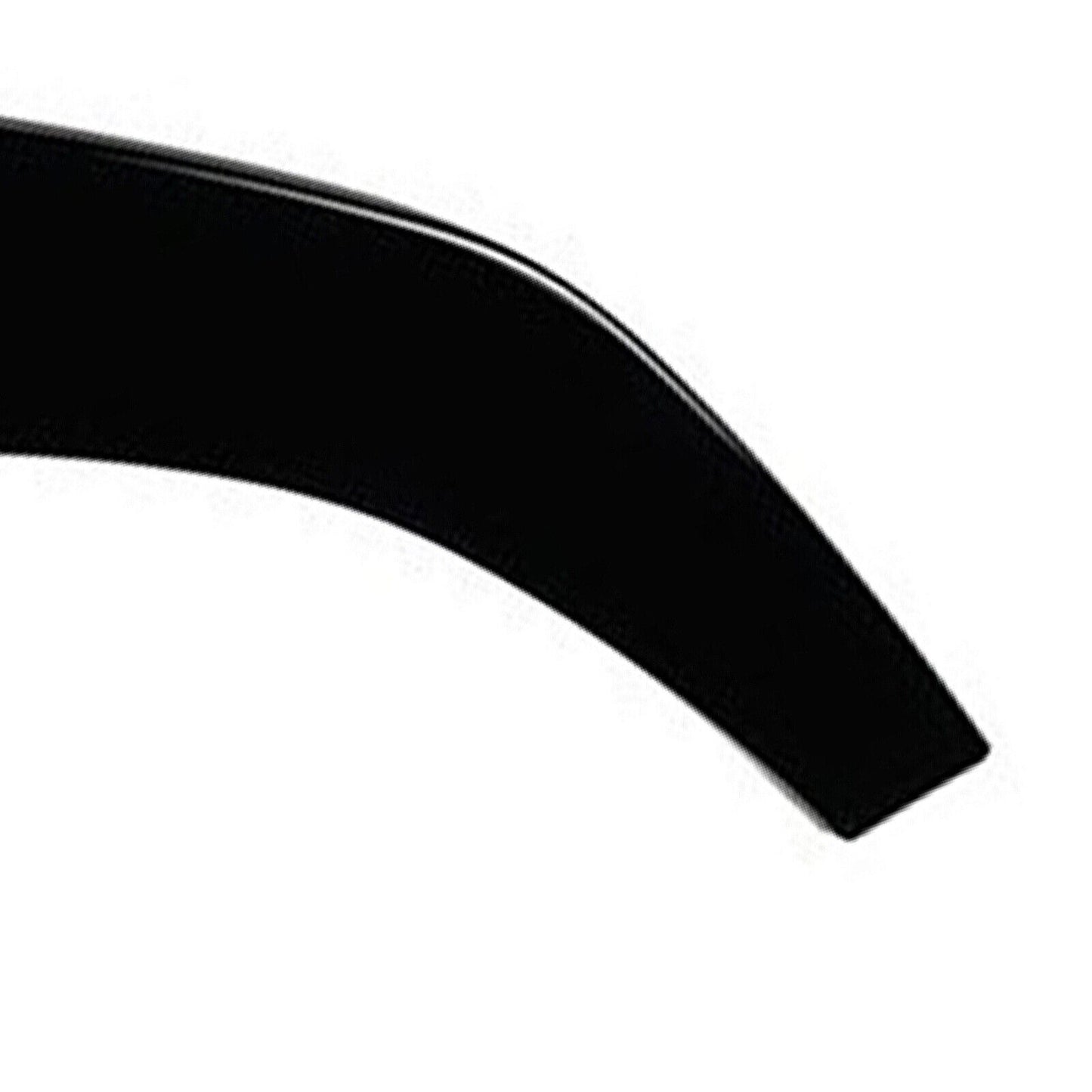 Gloss Black Front Bumper Spoiler Lip fits VW Polo MK6 GTI 19-22 Hatchback 5 Door
