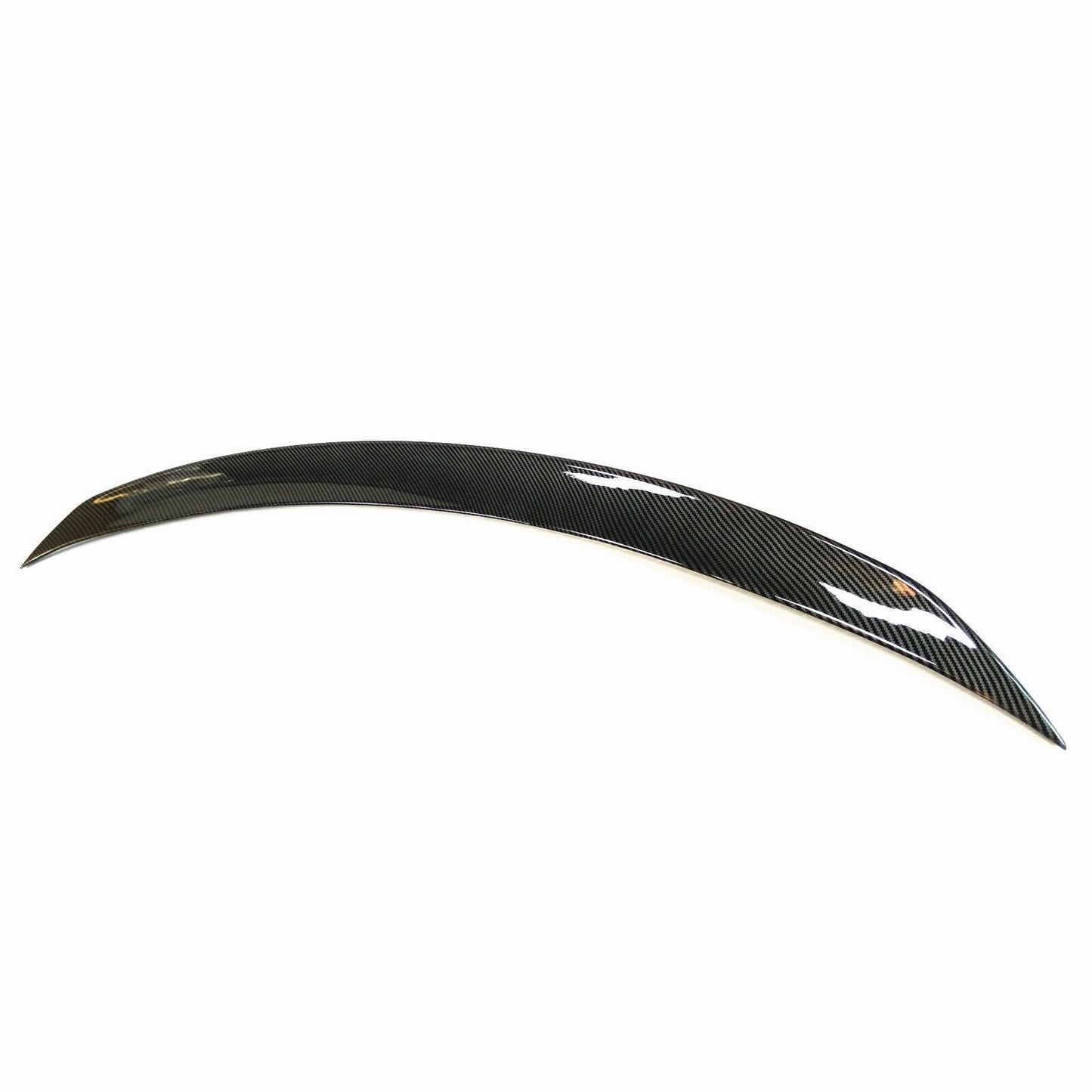 Black Carbon Fiber Look Rear Trunk Spoiler Wing Lip fits Benz E-Coupe 2018-2021