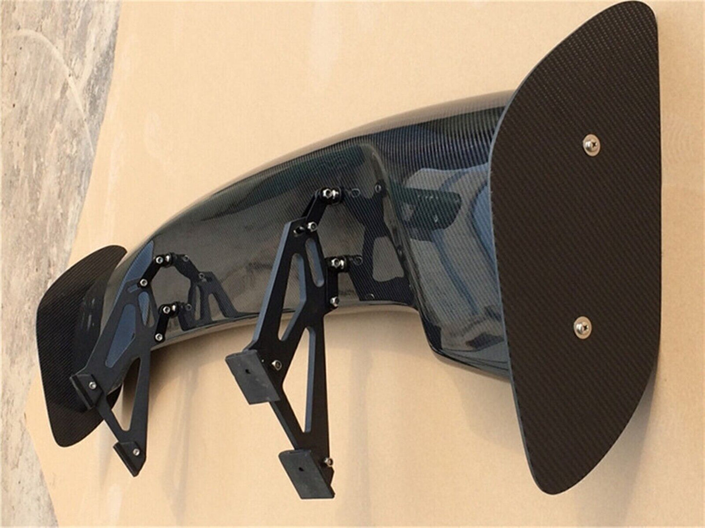 Carbon Fiber Racing Rear Trunk Spoiler Lip fits 54.7'' 3D 3DI GT Universal