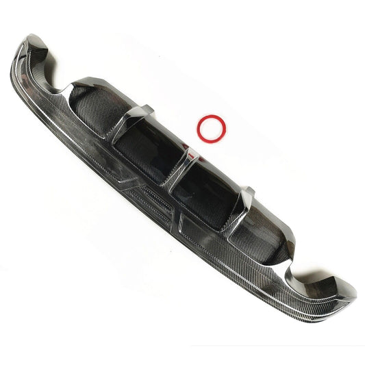 Carbon Fiber Rear Bumper Diffuser Lip fits NISSAN ALTIMA 2016-2019 2017 Black