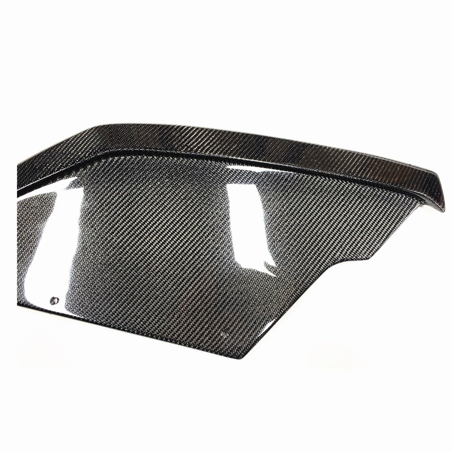2x Carbon Fiber Front Bumper Side Spoiler Cover fits Huracan LP600 LP610 2014-17