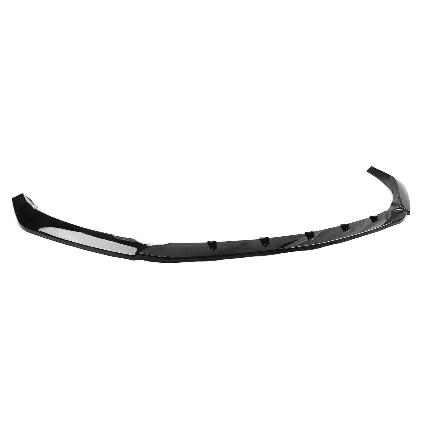 Front Bumper Spoiler Lip fits Benz A Class W176 A45 AMG 2015-2018 Sport Black uk