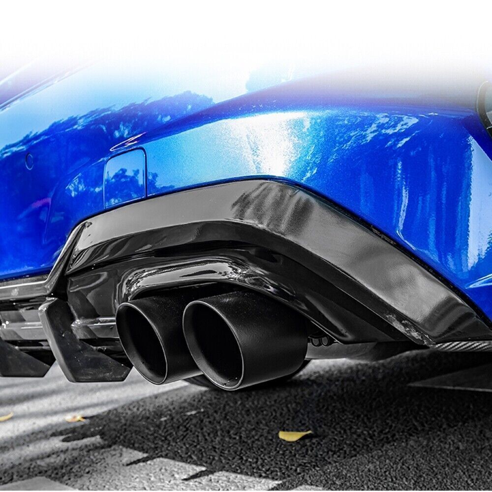 Rear Bumper Diffuser Lip +Exhaust Muffler fits MW 325i 325LI M Sport 2020 AKASAKA