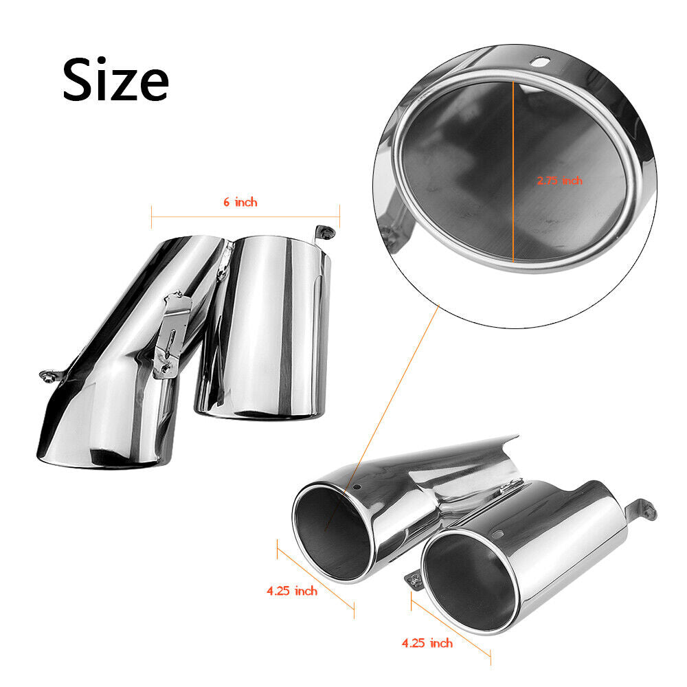 Rear Diffuser +Exhaust Pipe +Blue Side Cover Trim Lip fits Honda Accord 2018-21