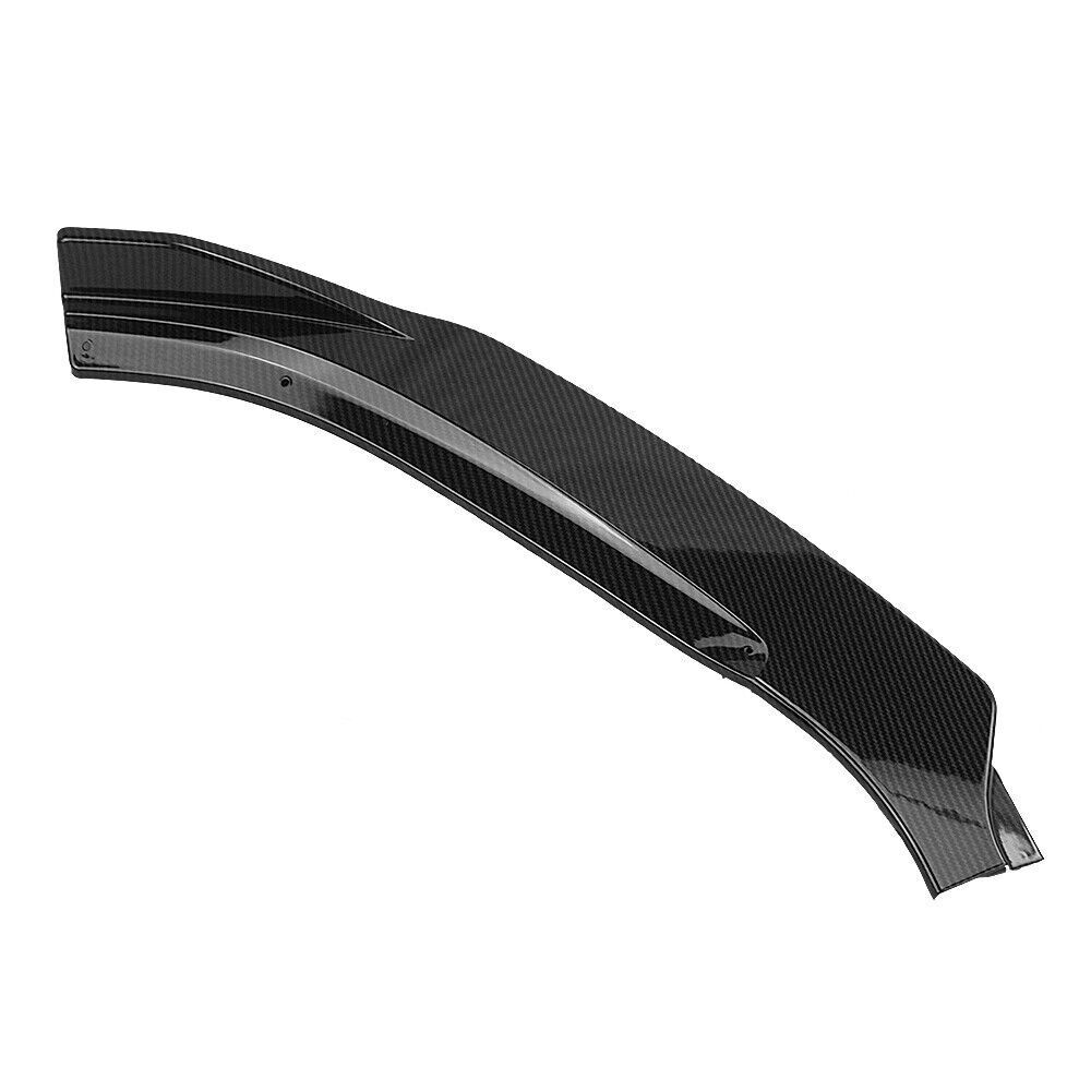 Carbon Fiber Look Front Bumper Spoiler Splitter Lip fits Mazda 3 2014-2018 2015