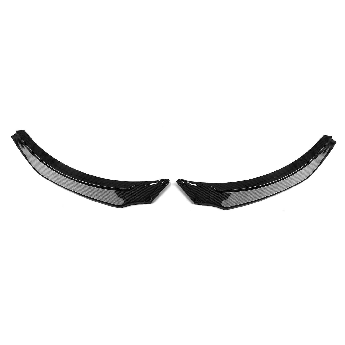 Carbon Fiber Look Front Spoiler Lip Splitter fits Mercedes Benz W117 CLA 17-19