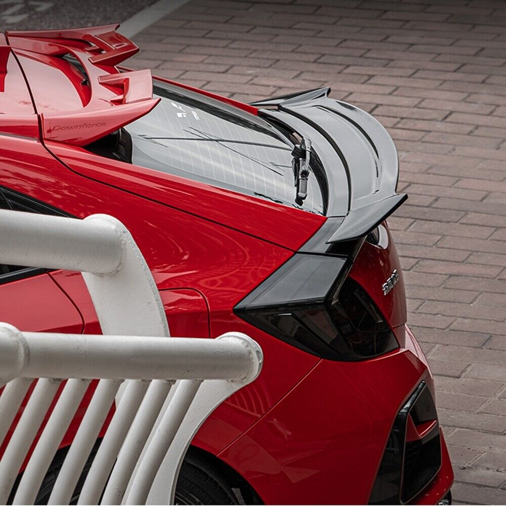 Gloss Black Rear Trunk Spoiler Wing Lip fits Honda 10th Gen Civic FK4 FK7 2017-21