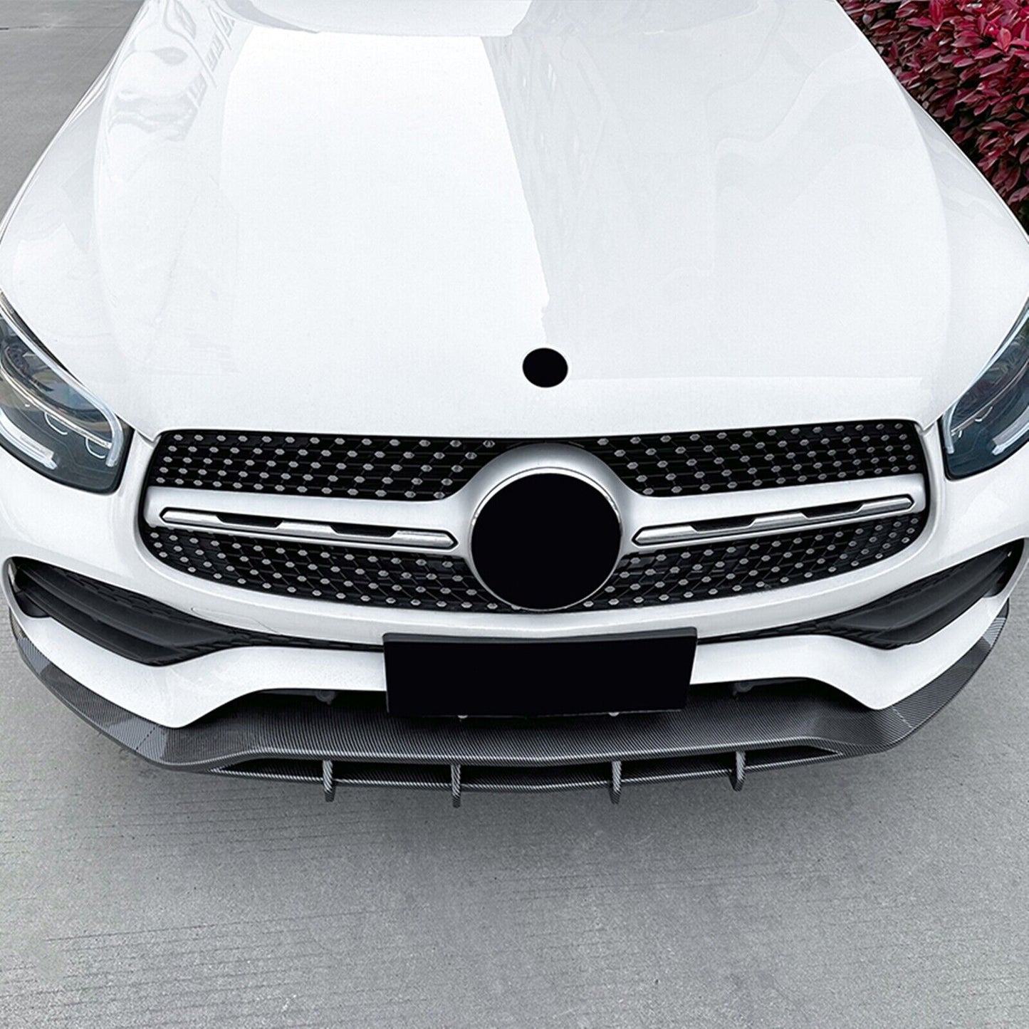 Front Bumper Spoiler Lip fits Mercedes Benz GLC Class X253 GLC200 260 2020-22 AMG
