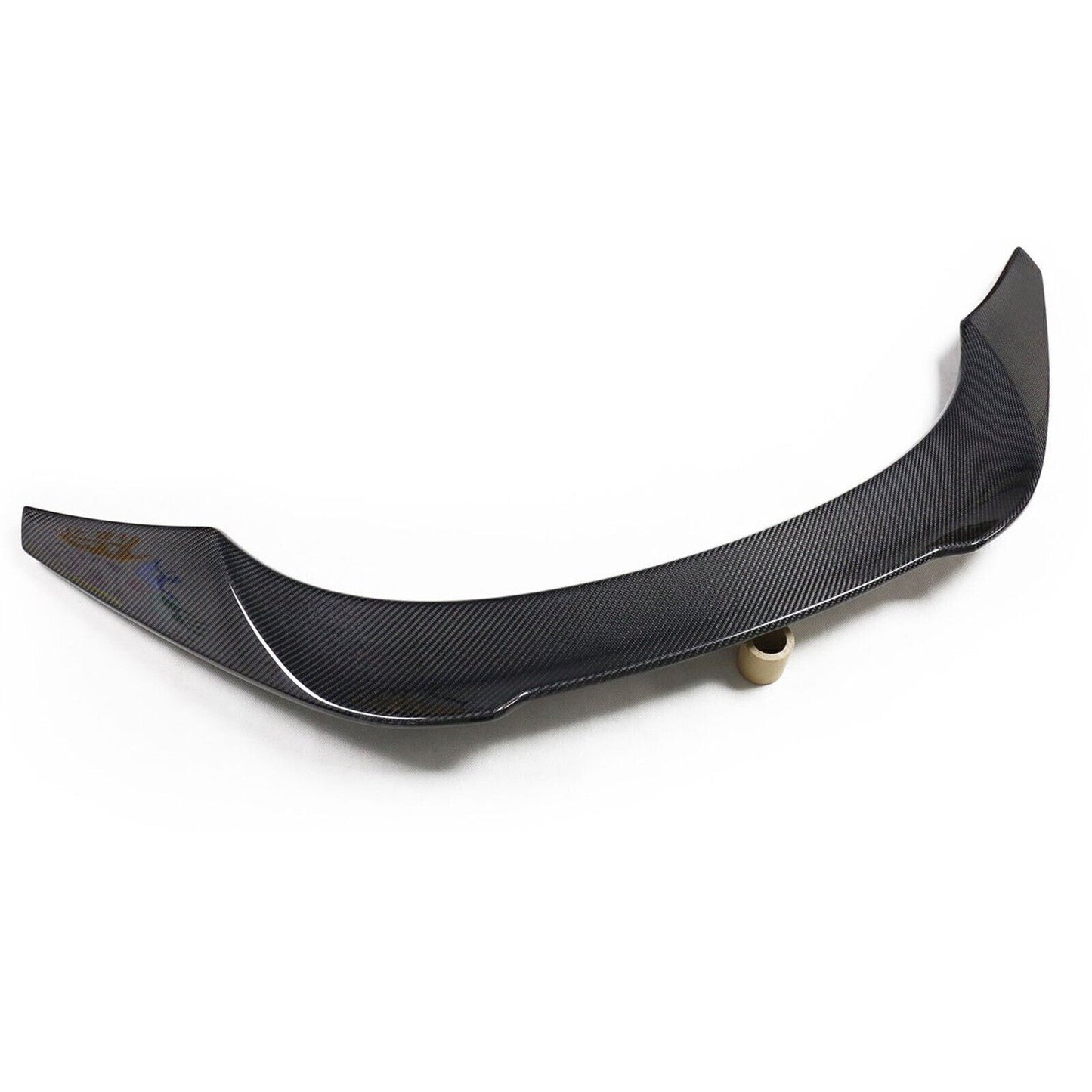fits Toyota Supra GR A90 A91 2019-2021 V Rear Trunk Spoiler Wing Lip Carbon Fiber
