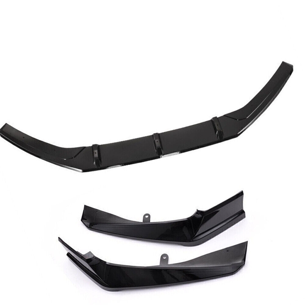 Front Bumper Spoiler Fog Light Trim Side Cover Black fits Honda Accord 10th 18-20