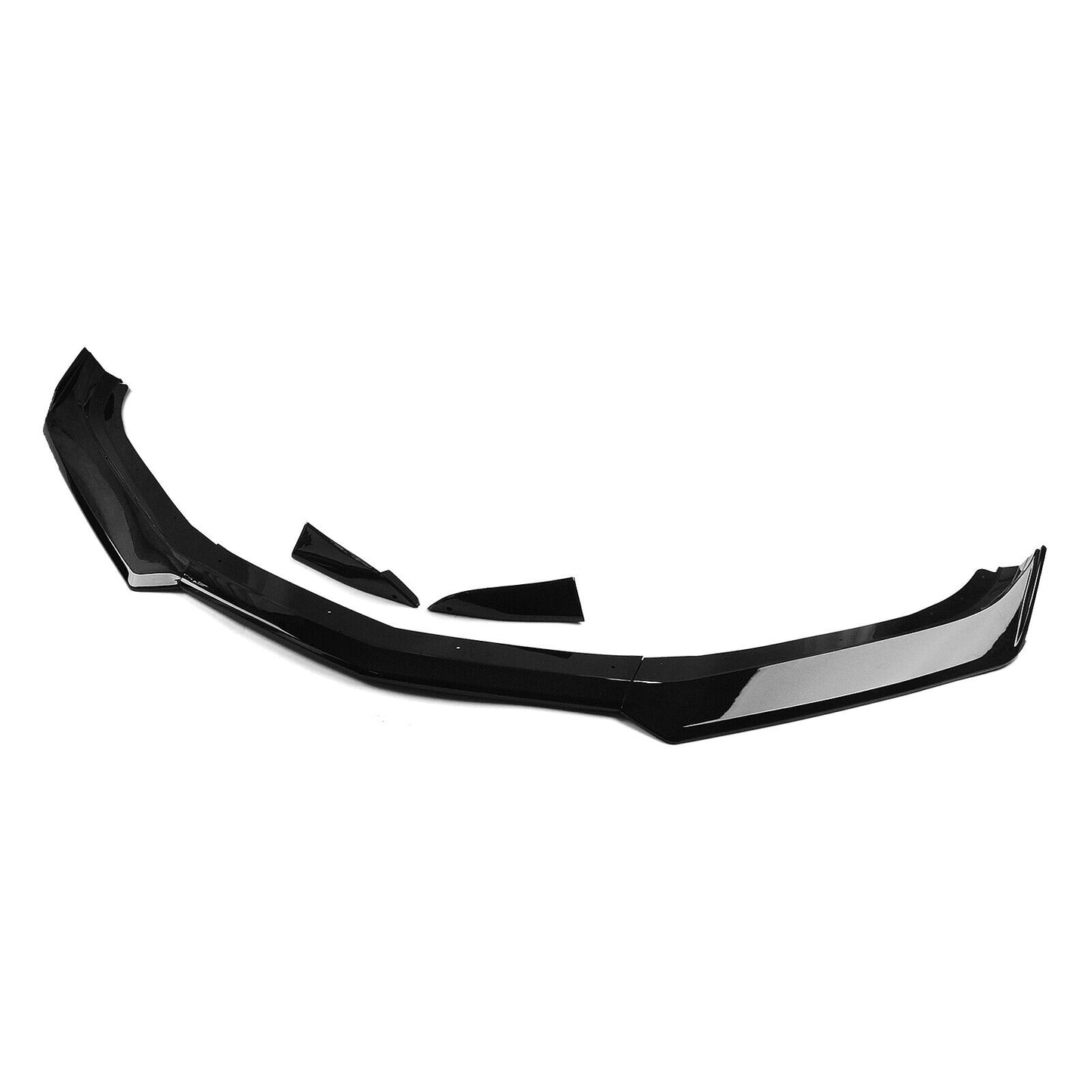 Gloss Black Front Bumper Spoiler Lip Kit fits Chevrolet Camaro 2016-2022 2017