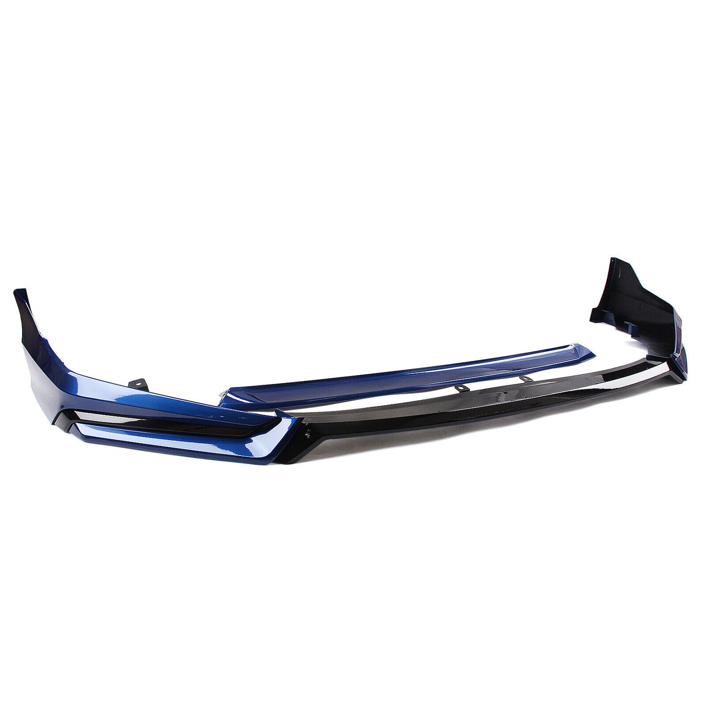 4pcs Front Bumper Spoiler Lip fits Honda Civic 11th 2022-2024 Black Blue