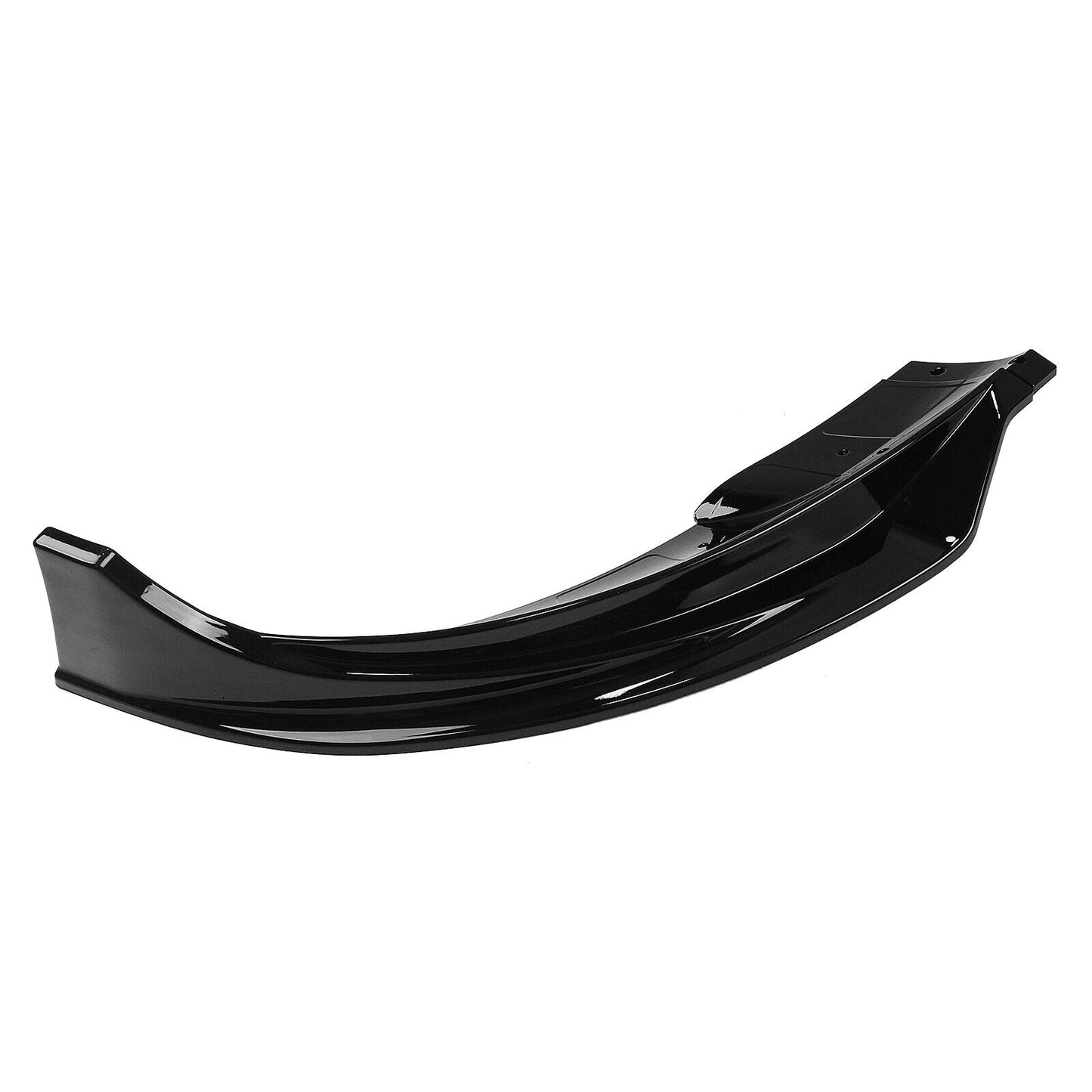 Gloss Black Front Spoiler Lip Splitter Kit fits Tesla Model Y 2020-2023 4PCS