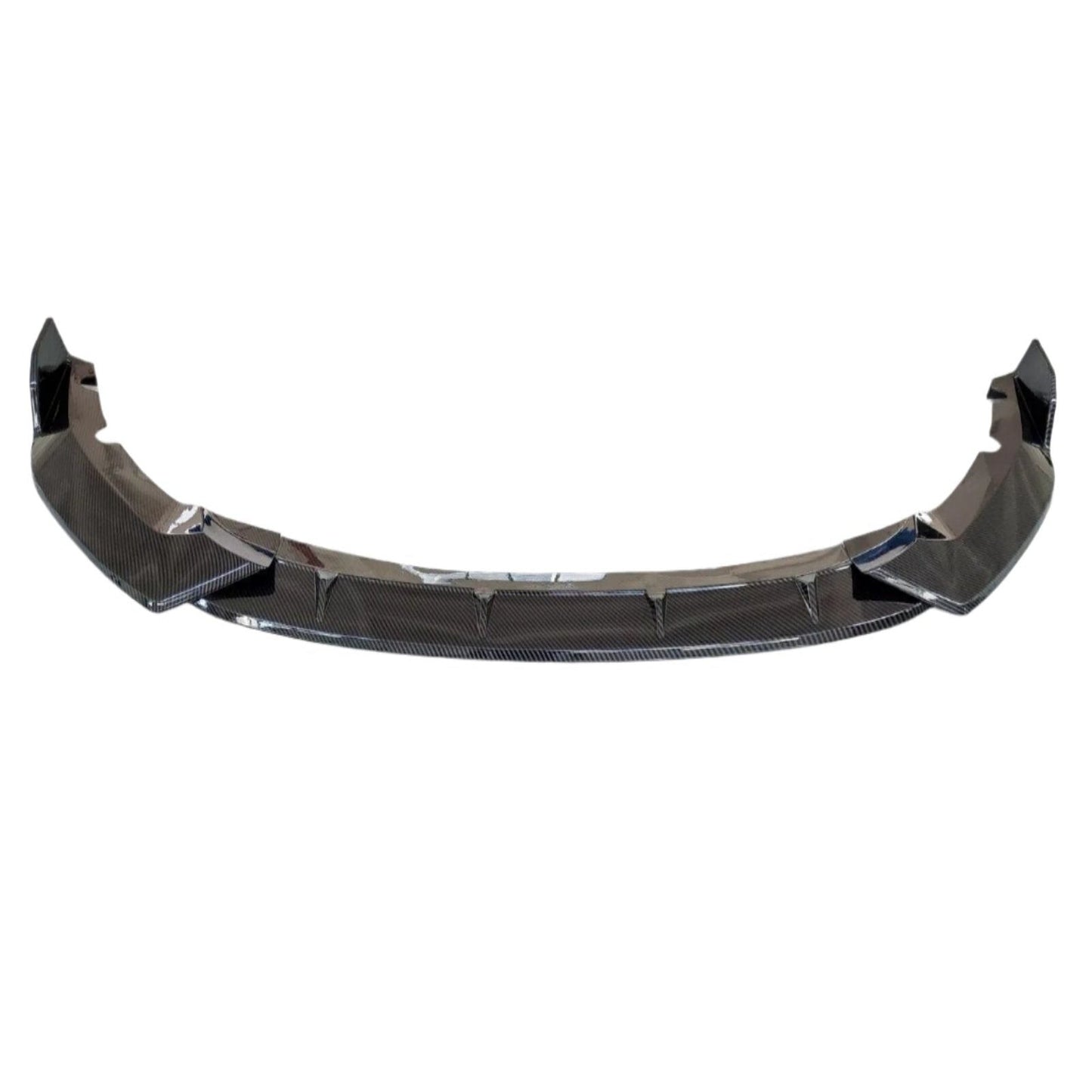 Carbon Fiber Look Front Bumper Spoiler Lip fits BMW 1 Series F20 M Sport 2019-21