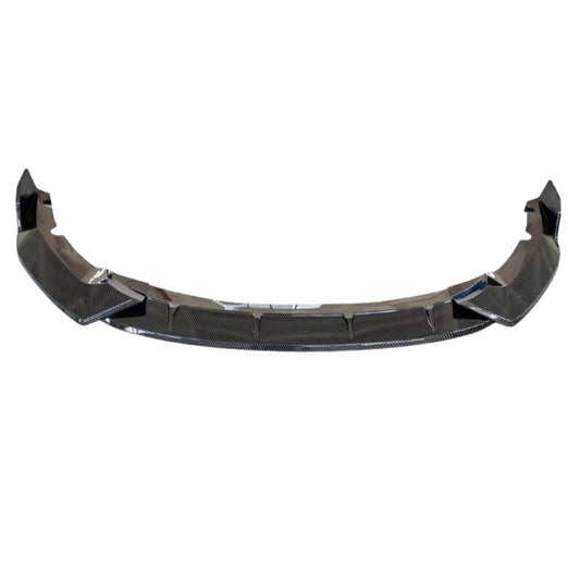 Carbon Fiber Look Front Bumper Spoiler Lip fits BMW 1 Series F20 M Sport 2019-21