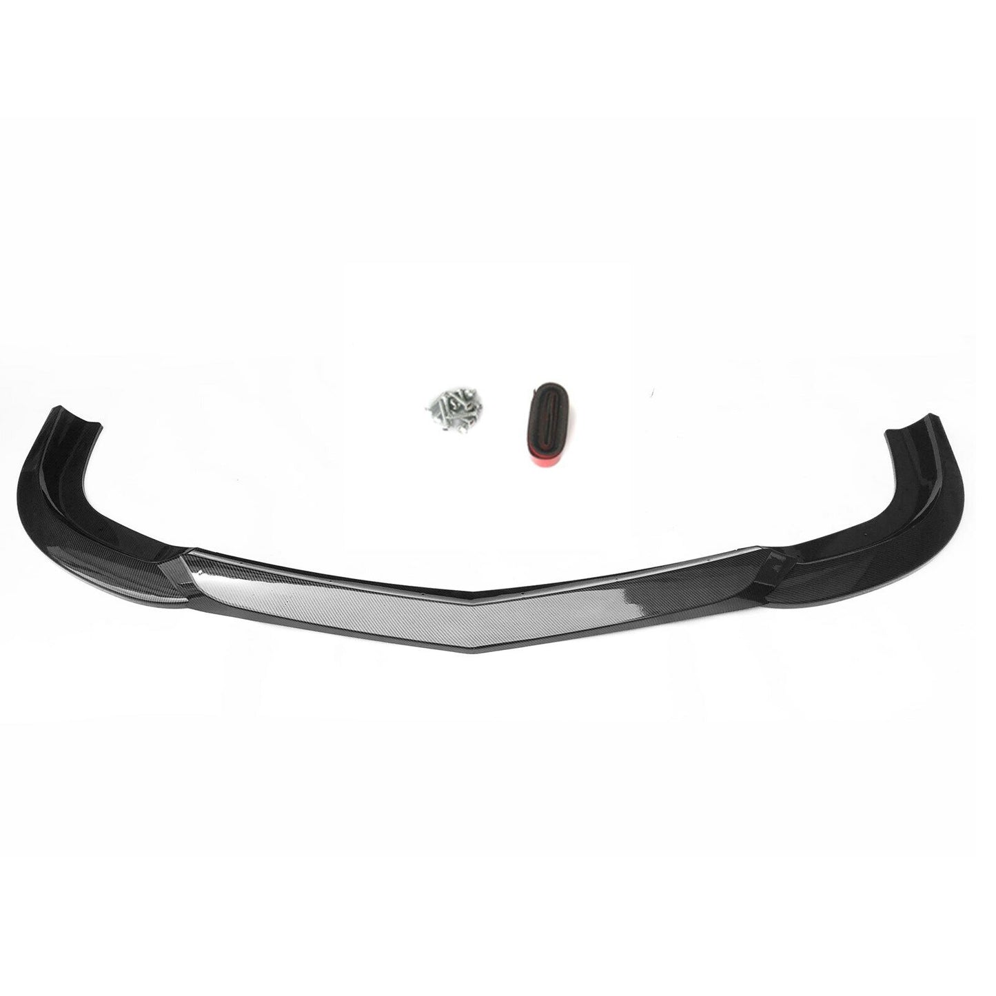Black Front Bumper Splitter Lip fits Mercedes Benz C-Class W204 C63 2008 2009-11