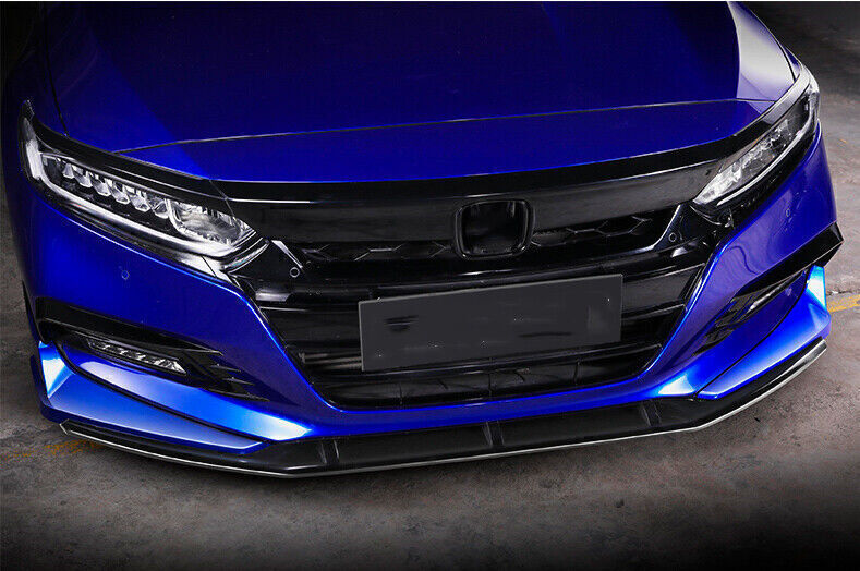 Front Bumper Spoiler Fog Light Trim Side Cover Blue fits Honda Accord 2018-up