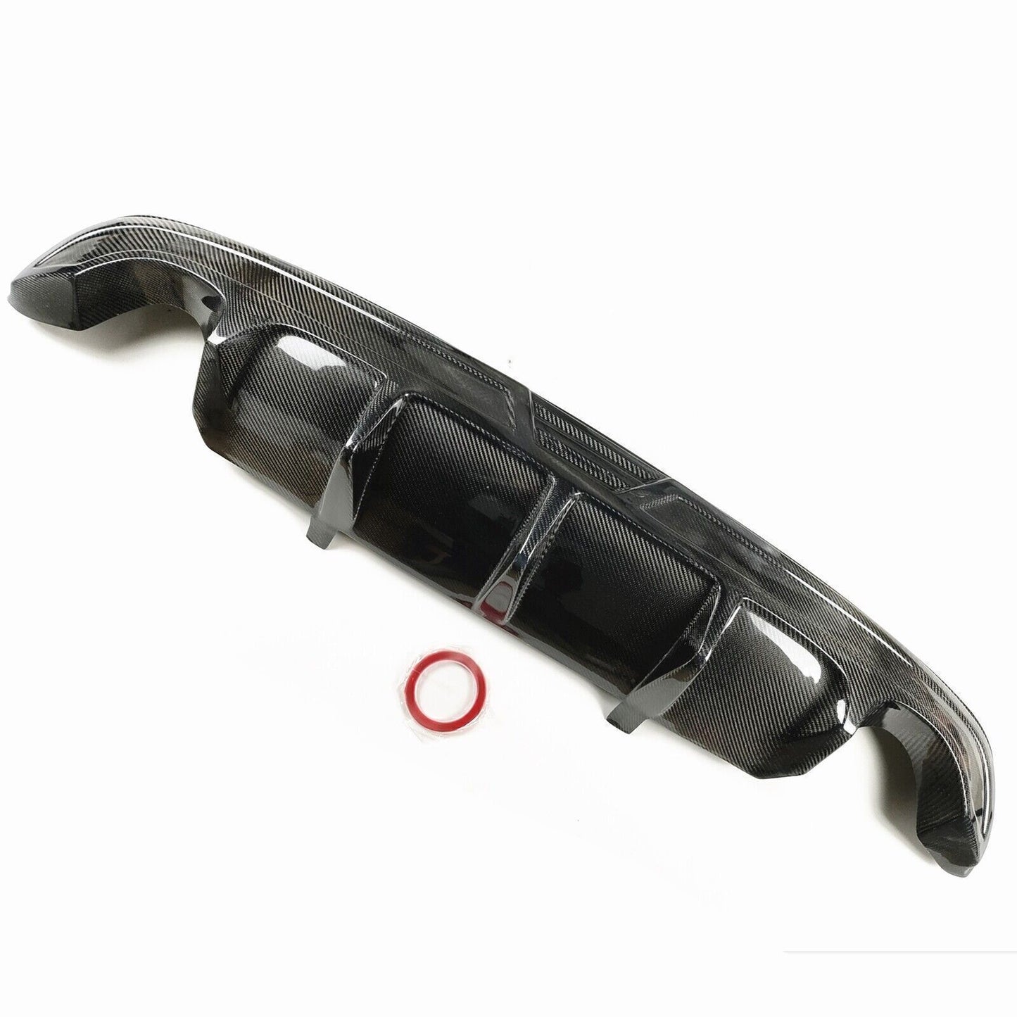 Carbon Fiber Rear Bumper Diffuser Lip fits NISSAN ALTIMA 2016-2019 2017 Black