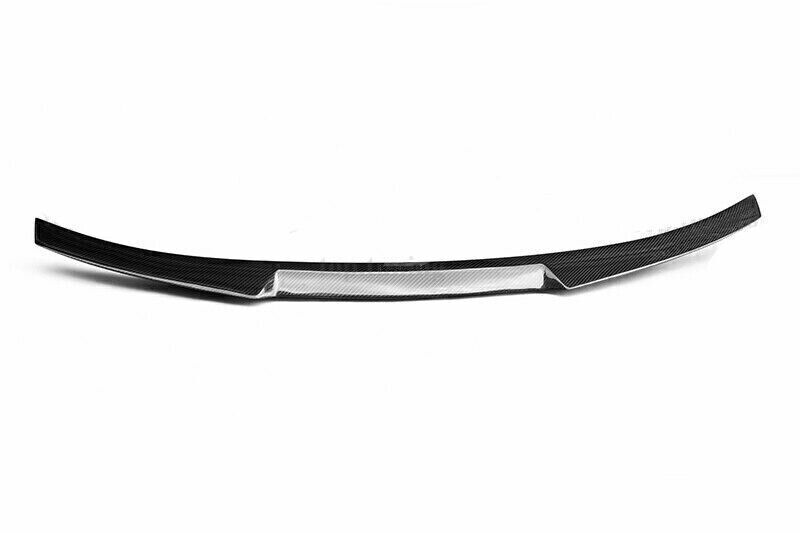 Carbon Fiber Rear Spoiler Wing Lip M4 Style fits 2007-2013 E90 / E90 M3 Black