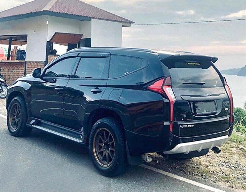Rear Trunk Spoiler Wing Lip fits 2016-2020 Mitsubishi Pajero Montero Sport Black