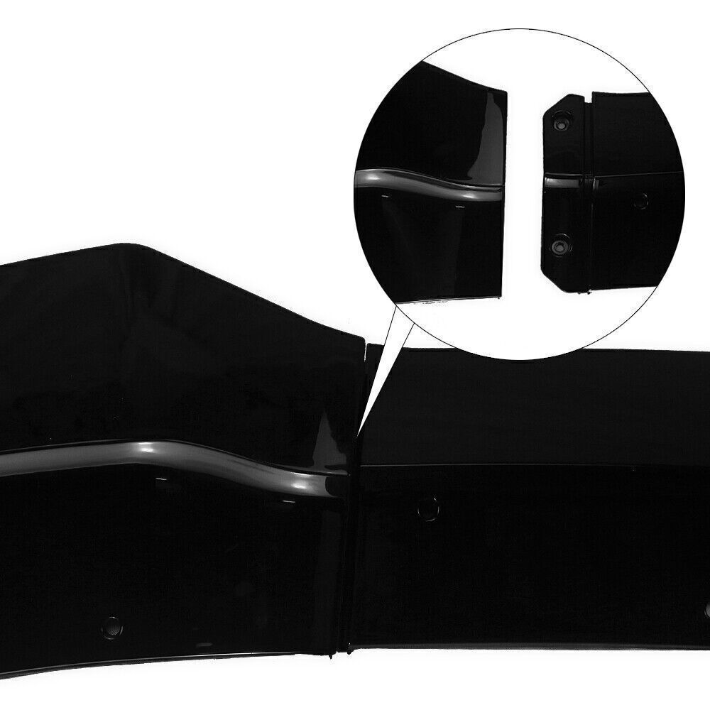 Front Bumper Lip Spoiler Splitter Body Kit fits 2015-2019 Dodge Charger SRT 012