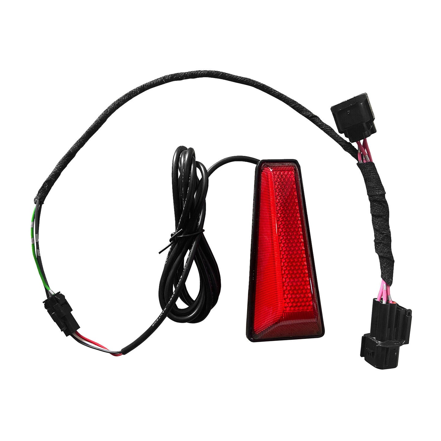 Black Rear Bumper Diffuser Spoiler Lip +White Cover fits Honda Accord YOFER 18-22