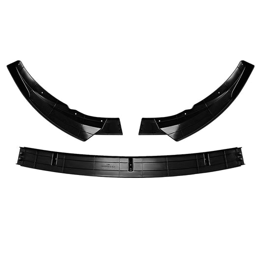 Front Spoiler Lip Splitter Bodykit fits Mercedes Benz W205 2019-2021 Black