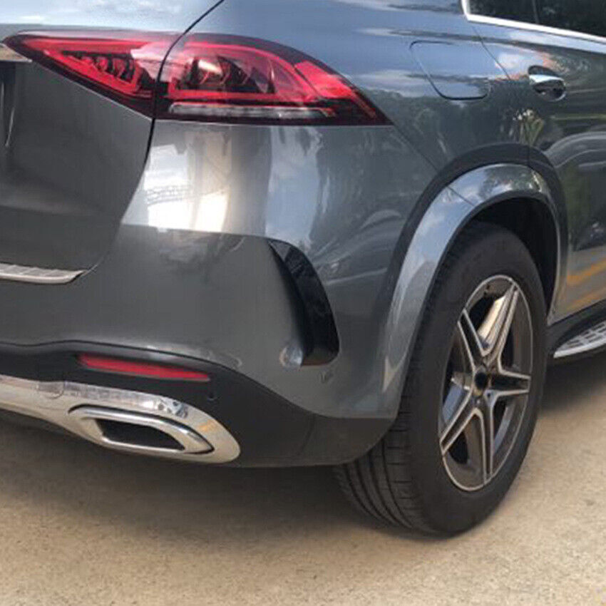 Rear Spoiler Air Vent Trim Cover fits Benz GLE W167 GLE450 GLE53 AMG 20-23 Black