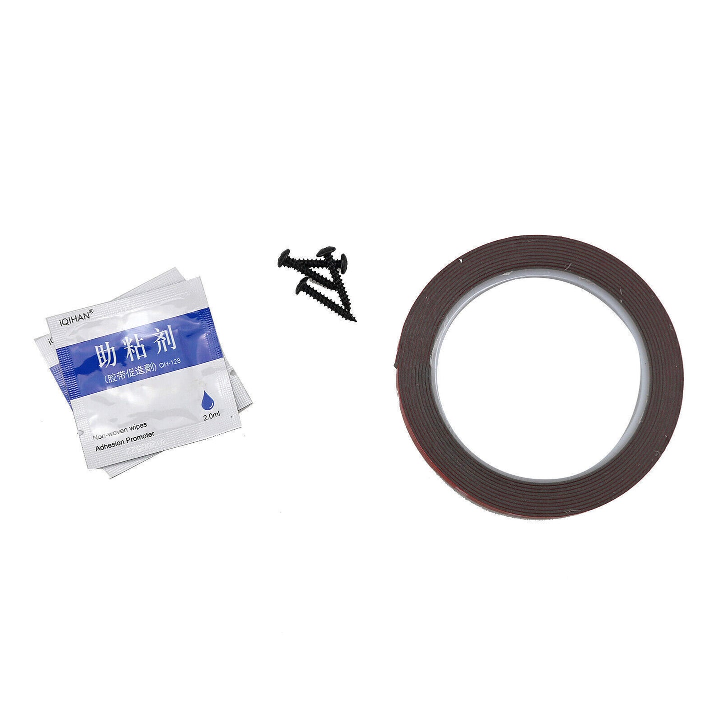 Carbon Fiber Look Rear Side Splitter Lip Bumper Diffuser fits Infiniti Q50 18-21