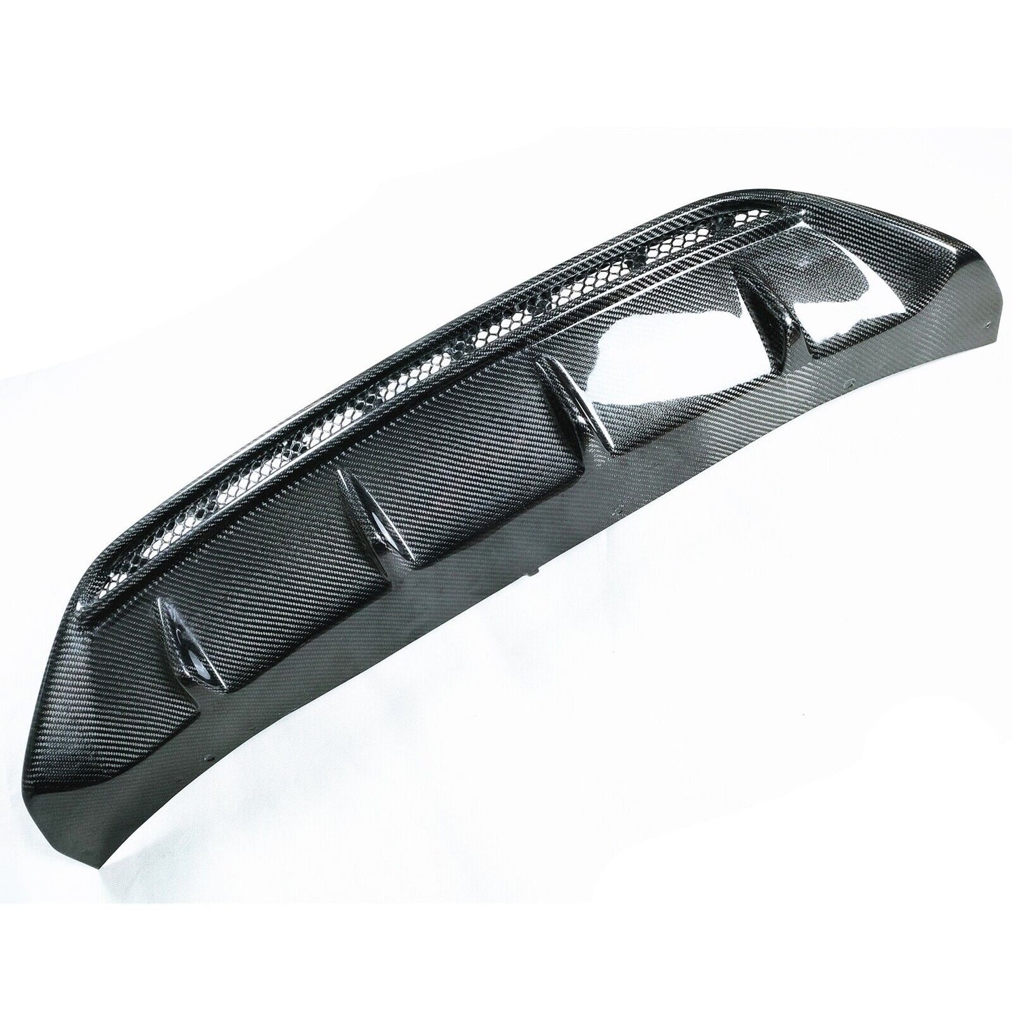 Real Carbon Fiber Rear Bumper Diffuser Spoiler fits Alfa Romeo Stelvio 2017-2021