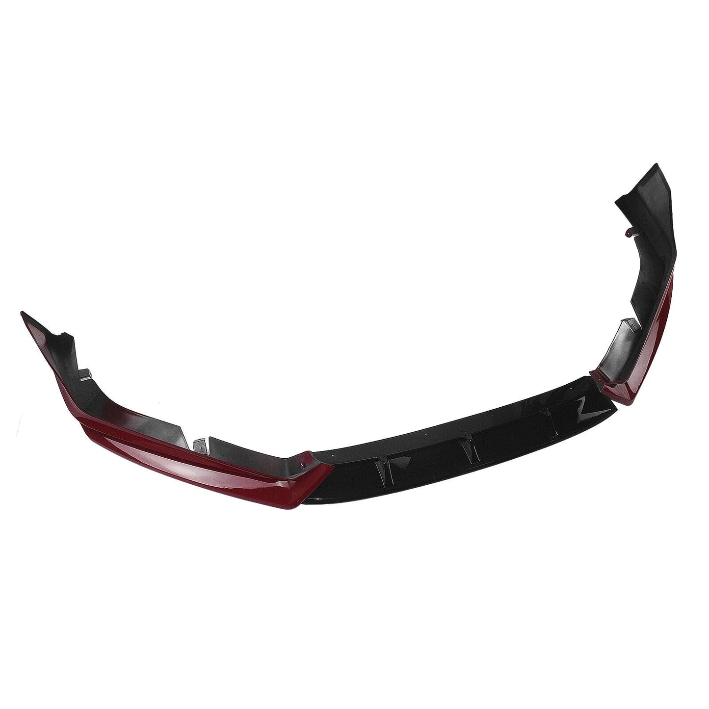 fits Honda Accord YOFER 2021-2022 Front Bumper Splitter Spoiler Lip Black + Red