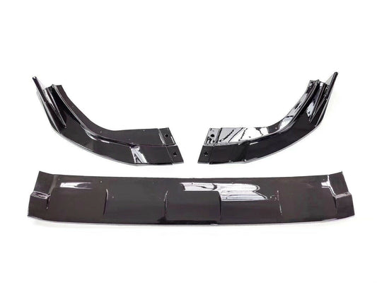 Black Front Bumper Spoiler Splitter Lip fits 2019-2023 Toyota RAV4 Body Kit