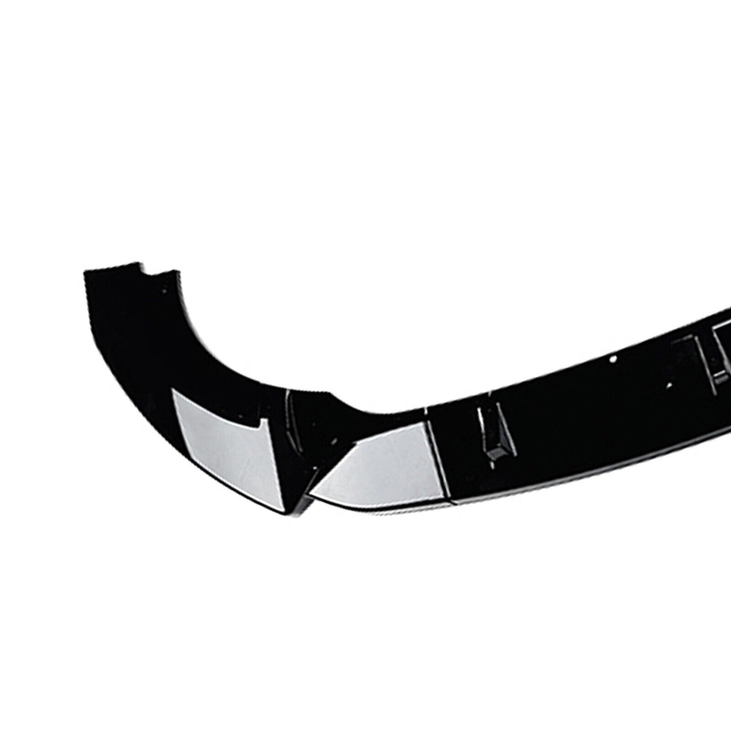 Gloss Black Front Bumper Spoiler Lip Splitter fits Mercedes Benz W176 2013-2015