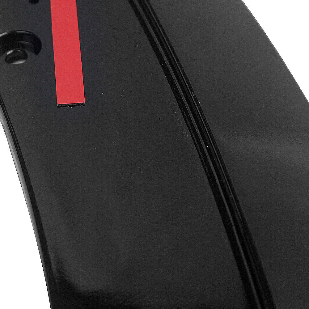 Front Bumper Spoiler Lip Kit fits fitsd Mustang 2015-2017 2016 Glossy Black