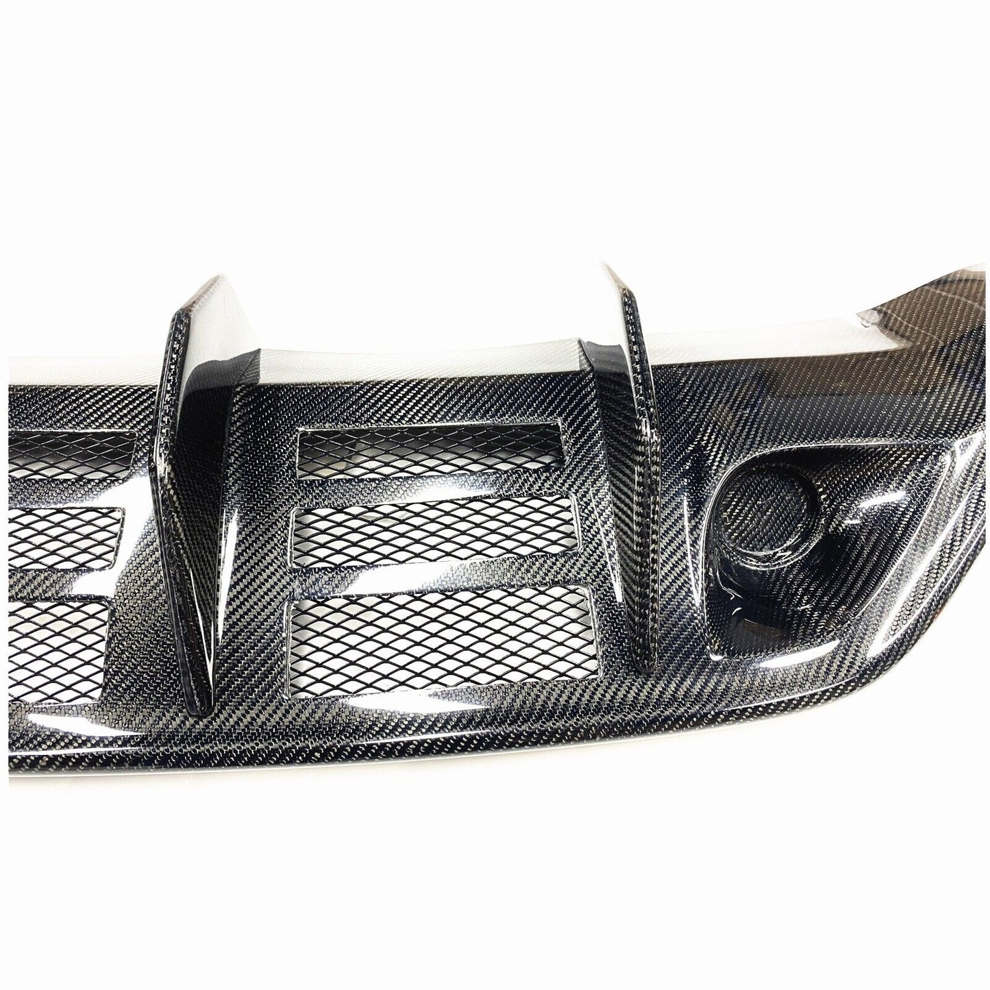 Carbon Fiber Black Rear Bumper Diffuser fits Nissan Skyline GTR GT-R 2008-2011