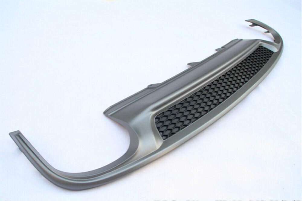 Rear Bumper Diffuser & Exhaust Tip fits Audi A4 B8.5 Sedan 2013-2016 2014