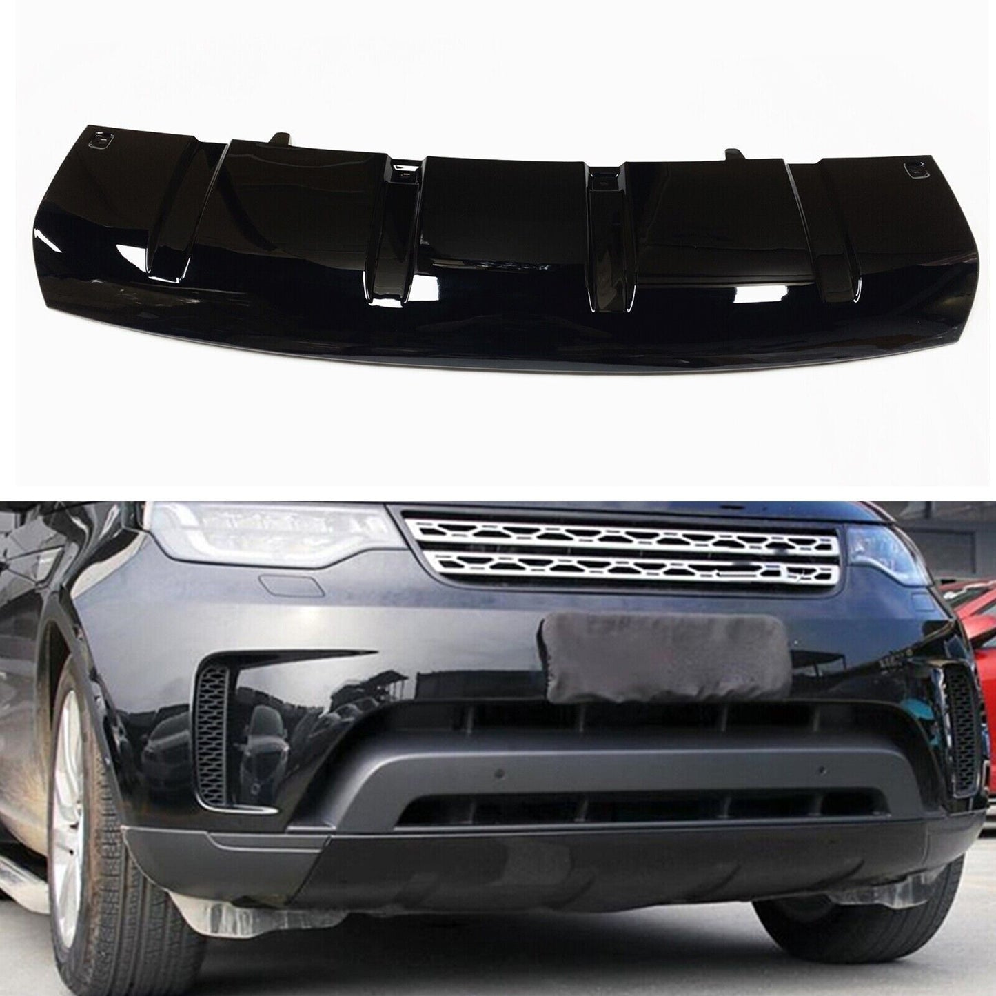 Front Bumper Skid Plate Cover fits Land Rover Discovery 5 2017-23 LR083106 Black