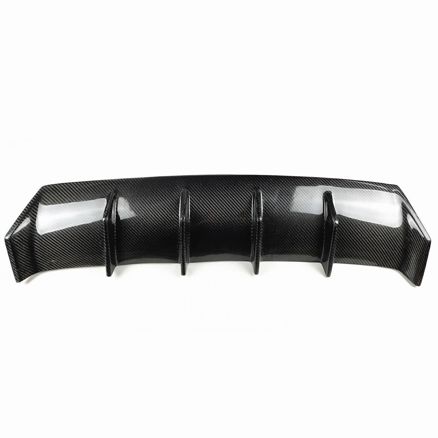 Black Carbon Fiber Rear Bumper Diffuser Shark Fins fits Lexus IS300 IS350 IS200t
