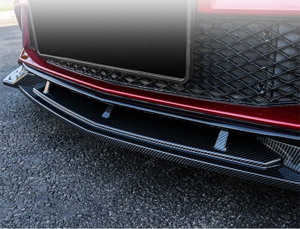 Front Gloss Black Bumper Spoiler Splitter Lip Trim fits Cadillac CT5 2019 2020