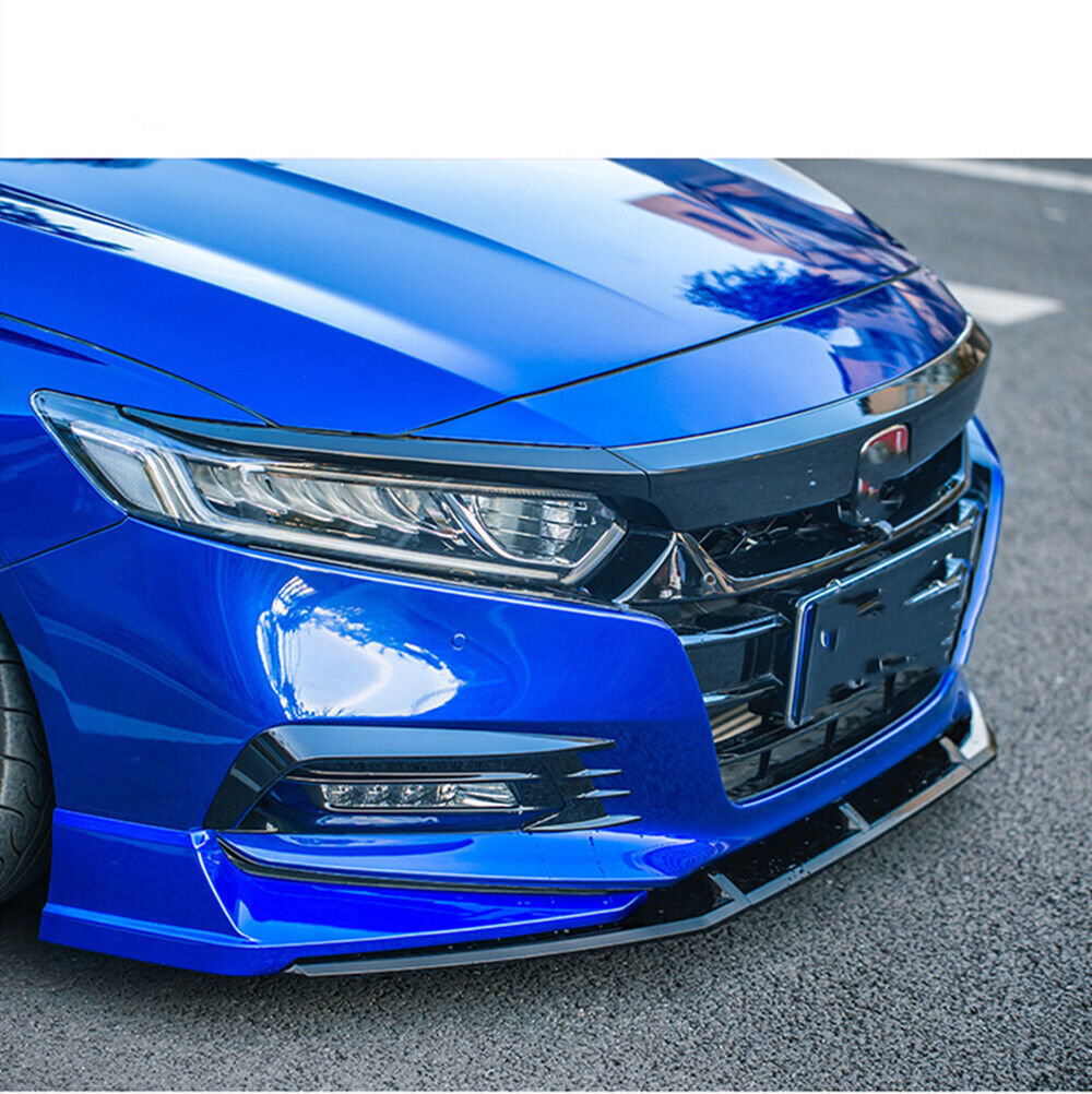 Front Bumper Blue Surround Molding Spoiler Trim Fit fits Honda Accord 2018-2020