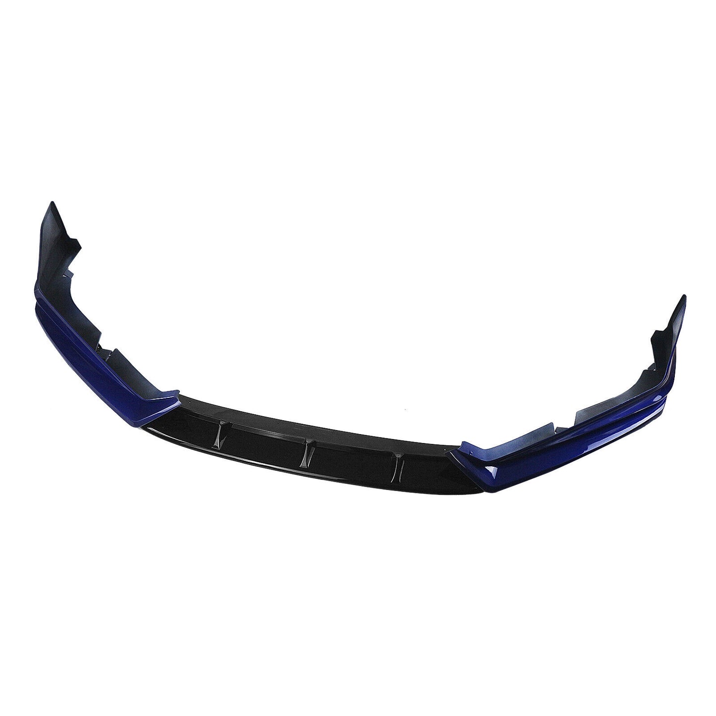 fits Honda Accord YOFER 2021-2022 Black Front Spoiler +Side Splitter Cover Blue