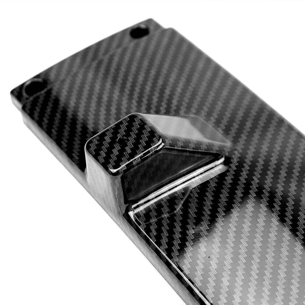 Carbon Fiber Look Front Bumper Spoiler Lip fits 2017-2019 Audi A4 B9 S4 Sedan