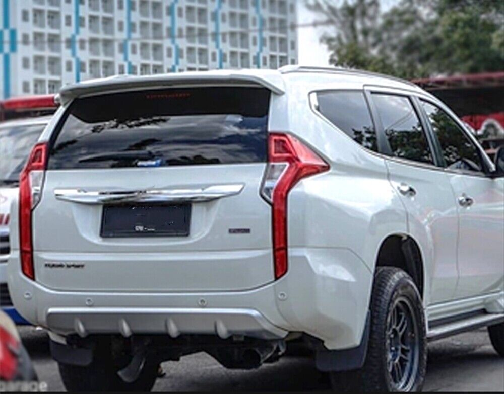 Rear Trunk Spoiler fits 2016-2020 Mitsubishi Pajero Montero Sport White