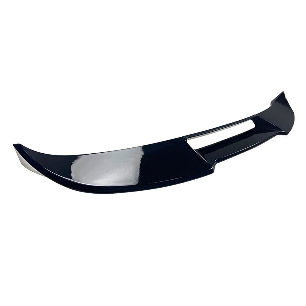 Black Rear Trunk Wing Spoiler Lip fits Volkswagen VW POLO MK6 Hatchback 2019-2021